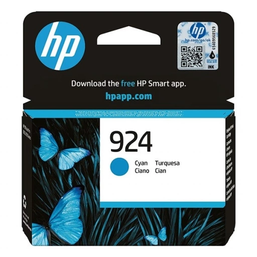 HP oryginalny ink / tusz 4K0U3NE301, HP 924, cyan, blistr, 400s