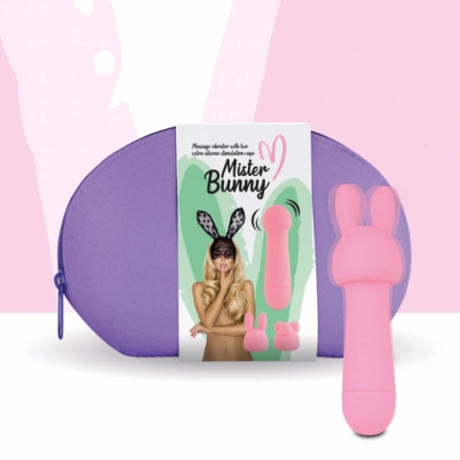 Stymulator łechtaczki - FeelzToys Mister Bunny Różowy