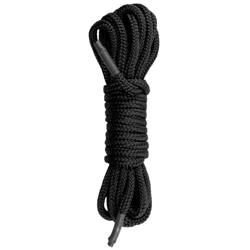 Easy Toys Black Bondage Rope 10M - Taśma do krępowania, czarna ⚫ DARMOWA DOSTAWA od 299zł ⚫ DYSKRETNA PRZESYŁKA 24H Z POLSKI ⚫