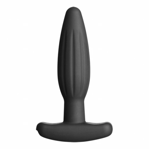 Plug analny do elektroseksu - ElectraStim Silicone Noir Rocker Butt Plug mały