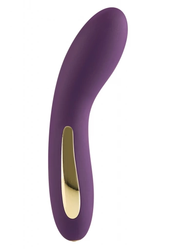 ToyJoy Luminate Vibrator Purple - Wibrator klasyczny z podświetleniem, fioletowy ⚫ DARMOWA DOSTAWA od 299zł ⚫ DYSKRETNA PRZESYŁKA 24H Z POLSKI ⚫