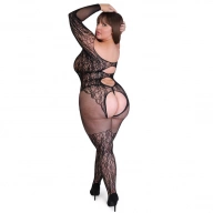 Bodystocking otwarte do klapsów - Fifty Shades of Grey Captivate Spanking Bodystocking Curve  XXL