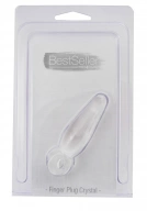 Plug-JAMMY JELLY ANAL FINGER PLUG CRYSTALL