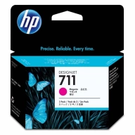 HP oryginalny ink CZ135A, No.711, magenta, 3x29ml, HP DesignJet T120, T520