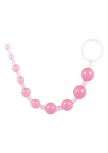 ToyJoy Thai Toy Beads Pink - Koraliki analne, różowe ⚫ DARMOWA DOSTAWA od 299zł ⚫ DYSKRETNA PRZESYŁKA 24H Z POLSKI ⚫