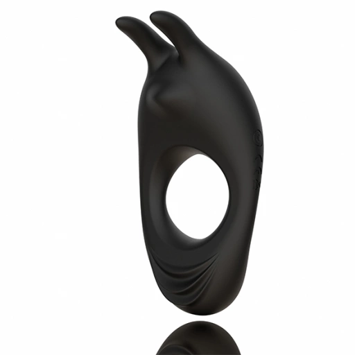 Zeus dual vibe cock ring black - Wibrujący pierścień erekcyjny ⚫ DARMOWA DOSTAWA od 299zł ⚫ DYSKRETNA PRZESYŁKA 24H Z POLSKI ⚫