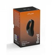 We-Vibe Bond Charcoal Black - Wibrujący pierścień erekcyjny z aplikacją na smartfona ⚫ DARMOWA DOSTAWA od 299zł ⚫ DYSKRETNA PRZESYŁKA 24H Z POLSKI ⚫