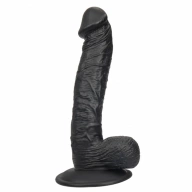 Rocket john 8,7 inch black  realistic  dildo  8,7  inch /  22 cm