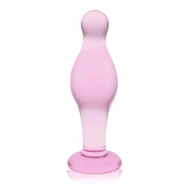 4.5"" Glass Romance Pink