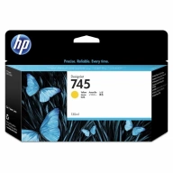 HP oryginalny ink F9J96A, HP 745, yellow, 130ml, HP DesignJet HD Pro MFP, DesignJet Z2600, Z5600