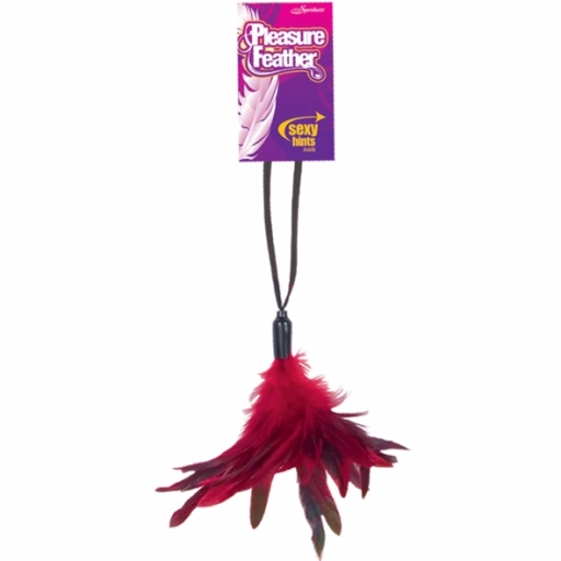 Czerwone piórka - Pleasure Feather - Red