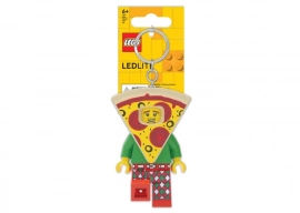 LEGO Classic KE176 Brelok do kluczy z latarką Pizza