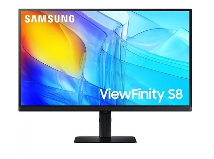 Samsung Monitor 27 cali ViewFinity S80D IPS 3840x2160 UHD 16:9 1xHDMI 1xDP 3xUSB 3.0 5ms PinP/PbyP 60Hz HAS+PIVOT płaski 3YOn-S