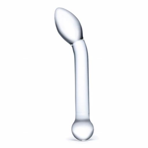 Dildo do punktu G - Glas Slimline G-Spot Glass Dildo  