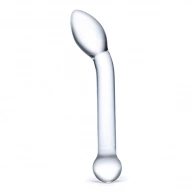 Dildo do punktu G - Glas Slimline G-Spot Glass Dildo  