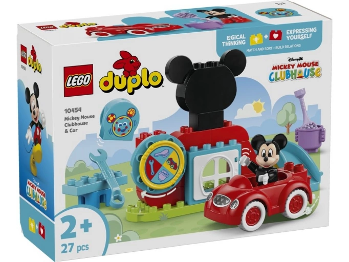 LEGO 10454 Duplo Disney Klub przyjaciół Myszki Miki i samochód