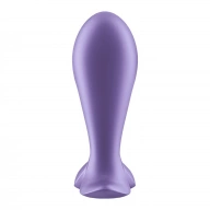 Satisfyer Intensity Plug Purple - Wibrujący korek analny sterowany aplikacją mobilną, Fioletowy