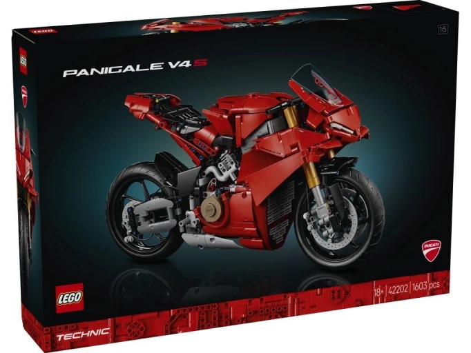 LEGO 42202 Technic Motocykl Ducati Panigale V4 S