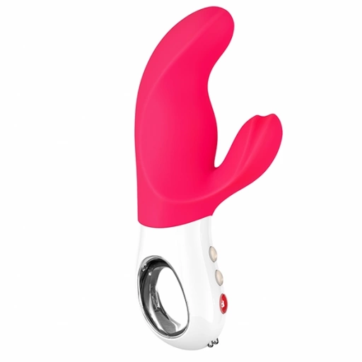 Wibrator ze stymulatorem - Fun Factory Miss Bi Dual Vibrator  Różowy