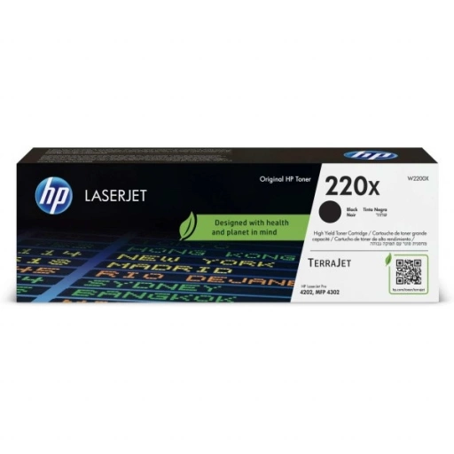 HP oryginalny toner W2200X, HP 220X, black, 7500s, high capacity