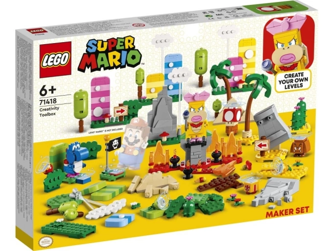 LEGO 71418 Super Mario Kreatywna skrzyneczka – zestaw twórcy