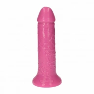 Masywne Dildo z Przyssawką Realistyczne Żyły 25cm Różowy | 100% ORYGINAŁ| DYSKRETNA PRZESYŁKA