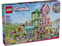 LEGO 42670 Friends Mieszkania i sklepy w mieście Heartlake