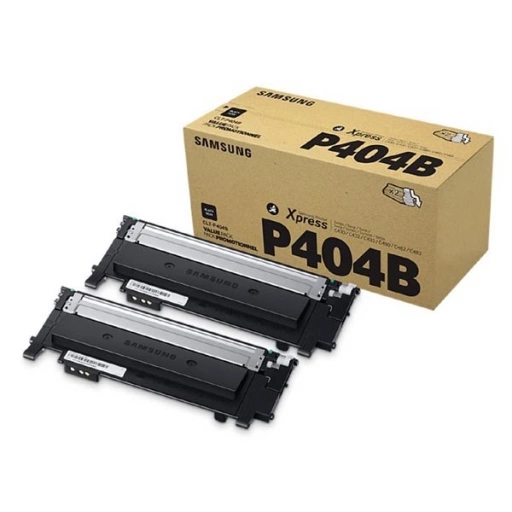 HP Oryginalny toner SU364A, CLT-P404B, 1500s, P404B, Samsung dual pack CZARNY