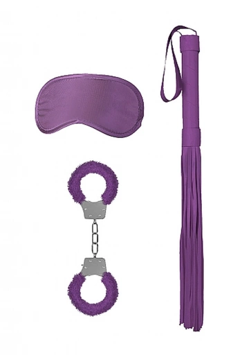 Ouch! Introductory Bondage Kit #1 Purple - Zestaw BDSM Fioletowy ⚫ DARMOWA DOSTAWA od 299zł ⚫ DYSKRETNA PRZESYŁKA 24H Z POLSKI ⚫