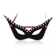 TOYZ4LOVERS Secret Mask Black - Maska na twarz ⚫ DARMOWA DOSTAWA od 299zł ⚫ DYSKRETNA PRZESYŁKA 24H Z POLSKI ⚫