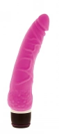 Dream Toys Purrfect Silicone Classic 7.1 Inch Pink - Dildo wibrujące, różowe ⚫ DARMOWA DOSTAWA od 299zł ⚫ DYSKRETNA PRZESYŁKA 24H Z POLSKI ⚫