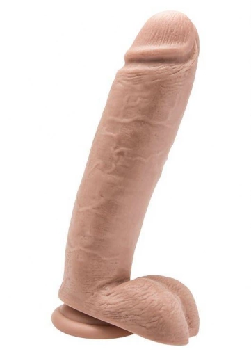 Klasyczne Dildo z Jądrami Get Real 23cm Cielisty | 100% ORYGINAŁ| DYSKRETNA PRZESYŁKA