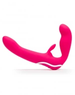 Podwójny Wibrator Happy Rabbit Strapless Strap On Vibrator With Bunny Ears