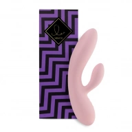 Wibrator ze stymulatorem - FeelzToys Lea Vibrator  Jasnoróżowy