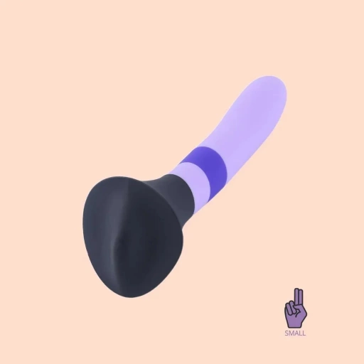 Innowacyjne dildo do Strap-ona Wet For Her Fusion Purple Kiss