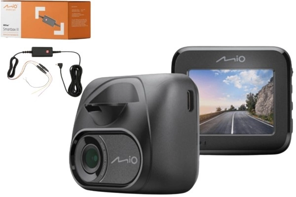 Zestaw Wideorejestrator MIO MiVue C590 GPS Starvis + zasilacz trybu parkingowego Smartbox