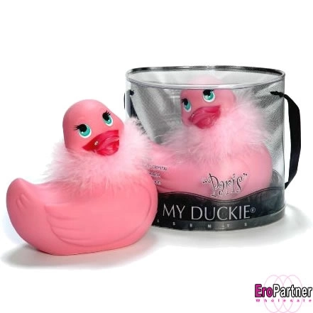 Kaczuszka do kąpiel -  Duckie Paris Pink