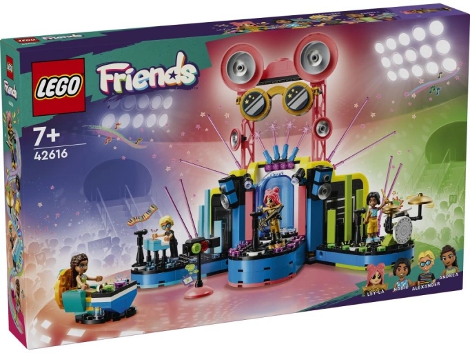 LEGO 42616 Friends Pokaz talentów muzycznych w szkole w Heartlake City