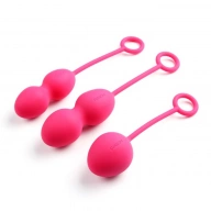 Svakom Nova Kegel Balls Plum Red - Kulki gejszy, Czerwony ⚫ DARMOWA DOSTAWA od 299zł ⚫ DYSKRETNA PRZESYŁKA 24H Z POLSKI ⚫