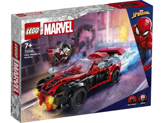 LEGO 76244 Marvel Miles Morales kontra Morbius