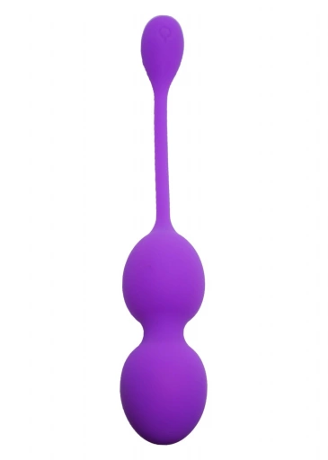 Wibrujące Kulki Vibrating Kegel Balls 32mm 80g 10 Funkcji Fioletowy | 100% ORYGINAŁ| DYSKRETNA PRZESYŁKA