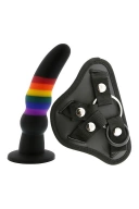 Zestaw uprząż Strap-On Solid Dildo Dream Toys Colourful Love