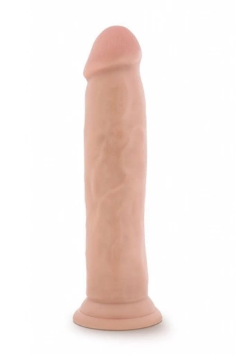 Dr. Skin Cock Vanilla 9.5Inch - Dildo klasyczne na przyssawce ⚫ DARMOWA DOSTAWA od 299zł ⚫ DYSKRETNA PRZESYŁKA 24H Z POLSKI ⚫