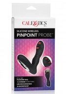 CalExotics Wireless Pinpoint Probe Black - Wibrujący korek analny Czarny ⚫ DARMOWA DOSTAWA od 299zł ⚫ DYSKRETNA PRZESYŁKA 24H Z POLSKI ⚫