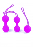 Kulki-Silicone Kegal Balls Set - Purple