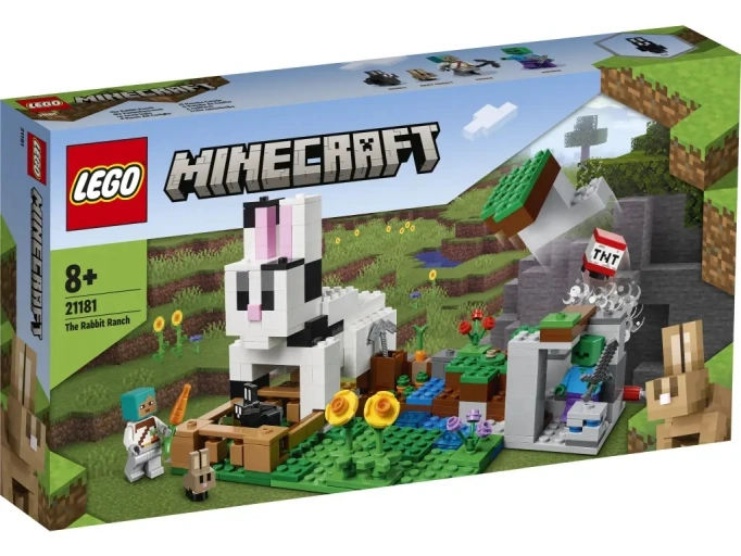 LEGO 21181 Minecraft Królicza farma