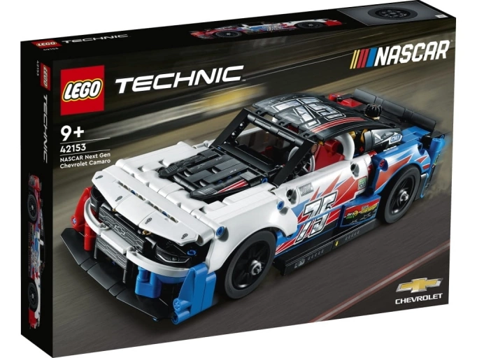 LEGO 42153 Technic Nowy Chevrolet Camaro ZL1 z serii NASCAR