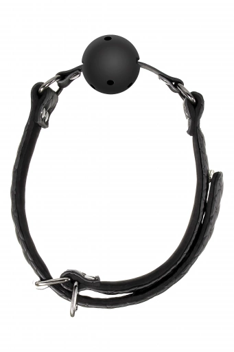 Blaze Ball Gag Diamond Black - Knebel ⚫ DARMOWA DOSTAWA od 299zł ⚫ DYSKRETNA PRZESYŁKA 24H Z POLSKI ⚫