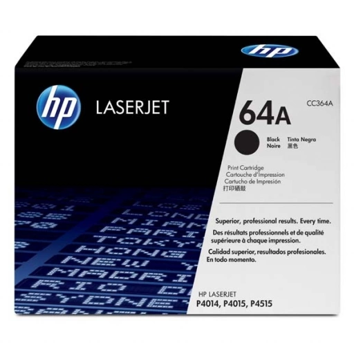 HP oryginalny toner CC364A, black, 10000s, 64A, HP LaserJet P4014, 4015, 4515