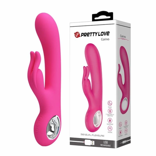 PRETTY LOVE - CARINA, PINK, USB, 7 function